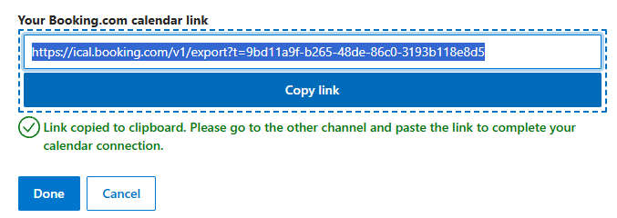 Booking.com Calendar step 6