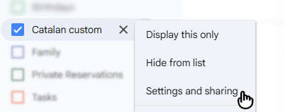 Google Calendar step 2